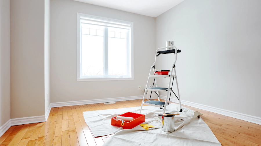 interior painting in a room humble tx